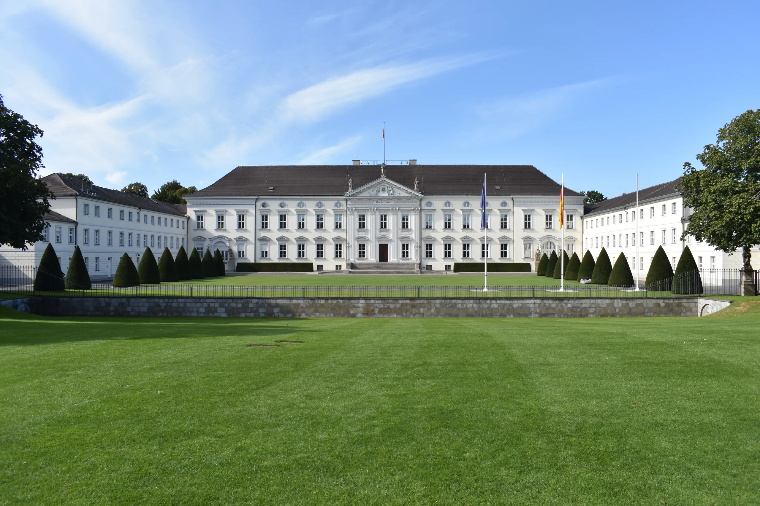 Schloss Bellevue in Berlin, Amtssitz des Bundespräsidenten