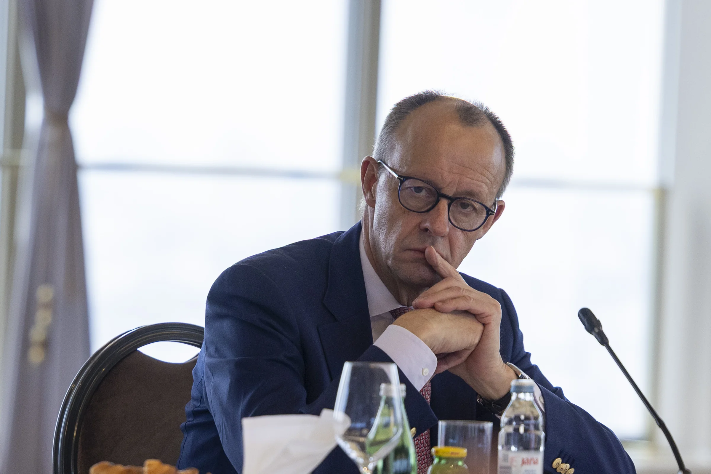 Friedrich Merz beim Treffen der EVP-Vorsitzenden in Zagreb im Januar 2026