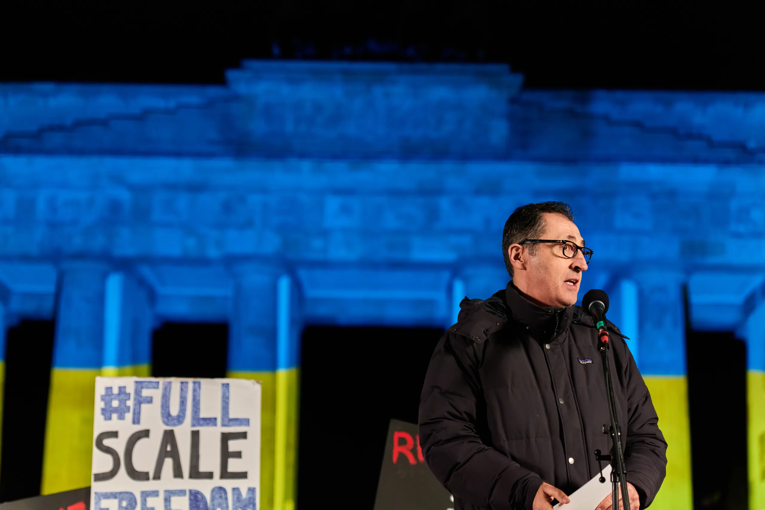 Cem Özdemir bei einer Rede in Berlin im Februar 2025