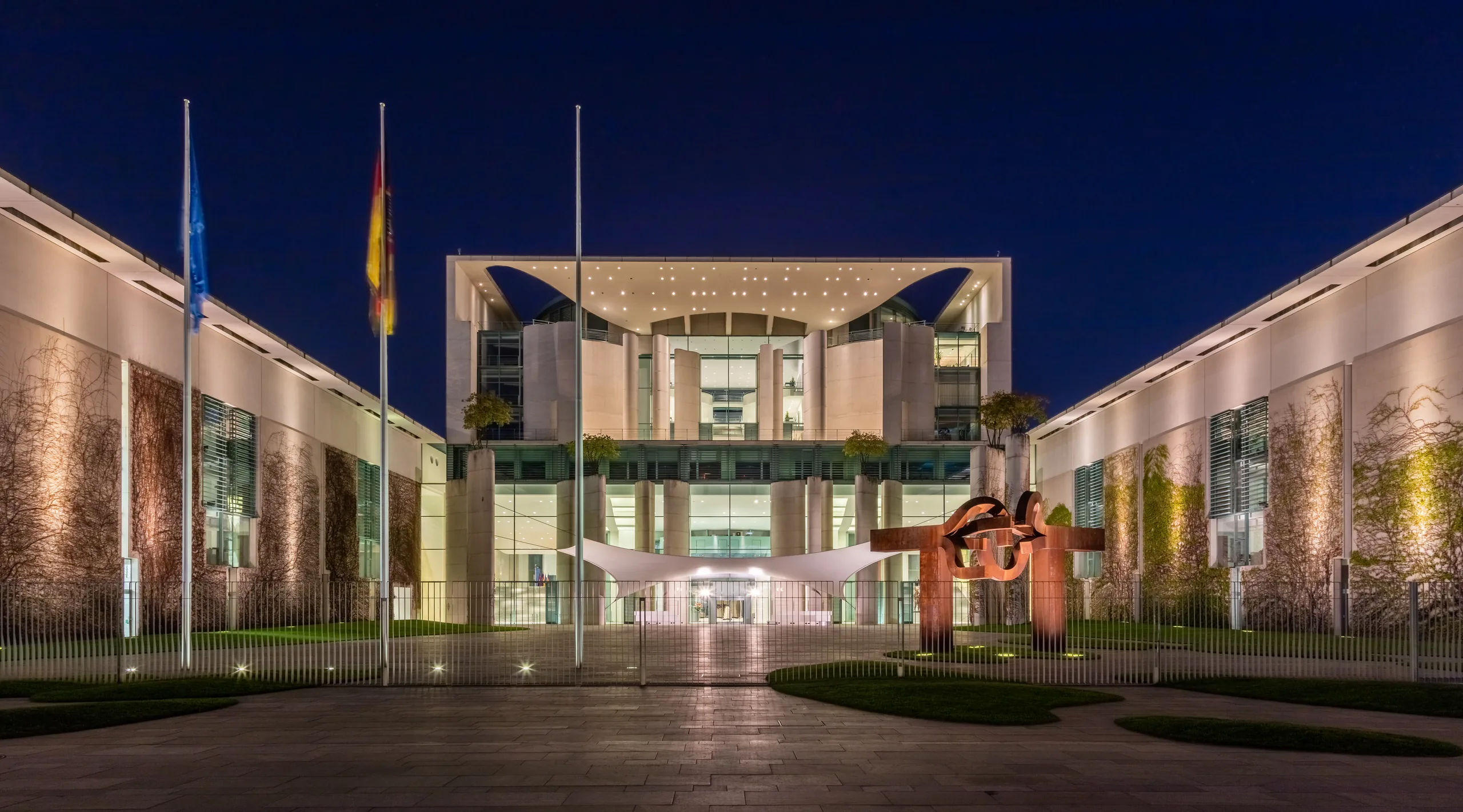 Bundeskanzleramt in Berlin, Sitz der Bundesregierung