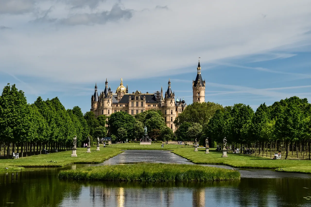 Schweriner Schloss, Sitz des Landtags von Mecklenburg-Vorpommern