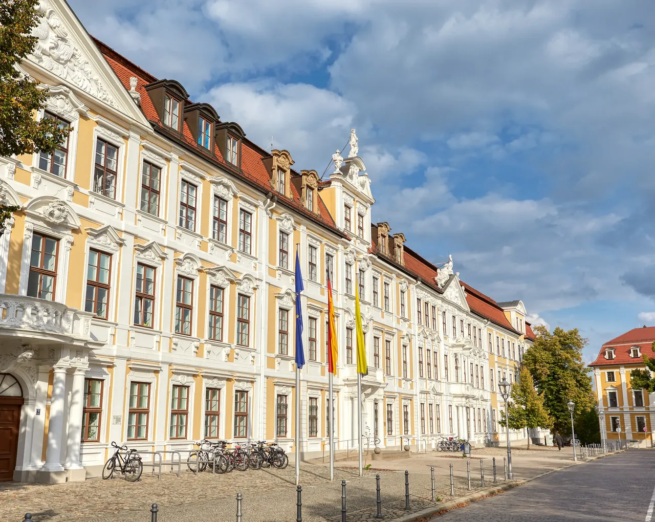 Gebäude des Landtags von Sachsen-Anhalt in Magdeburg