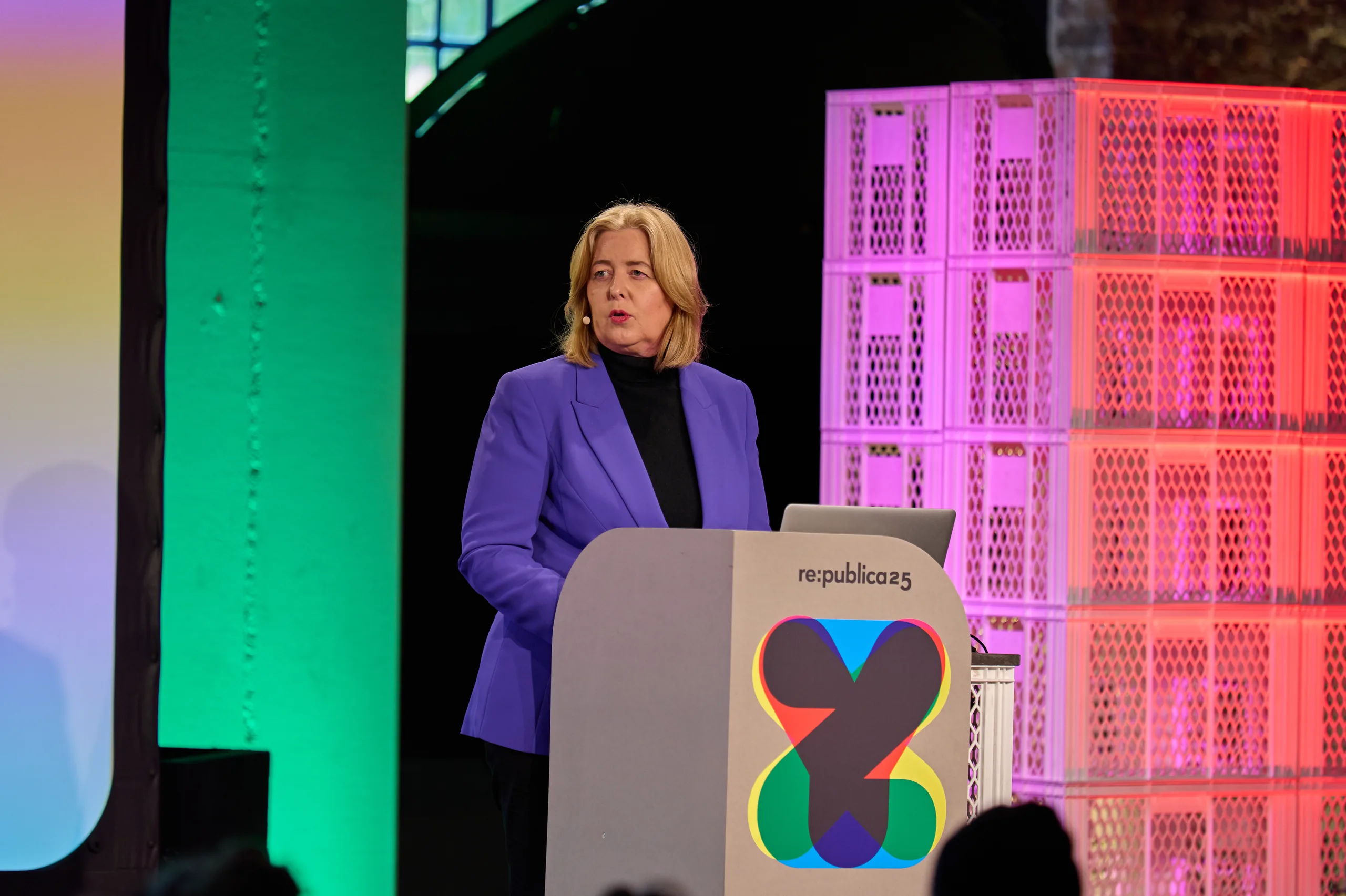 Bärbel Bas auf der re:publica 2025 in Berlin