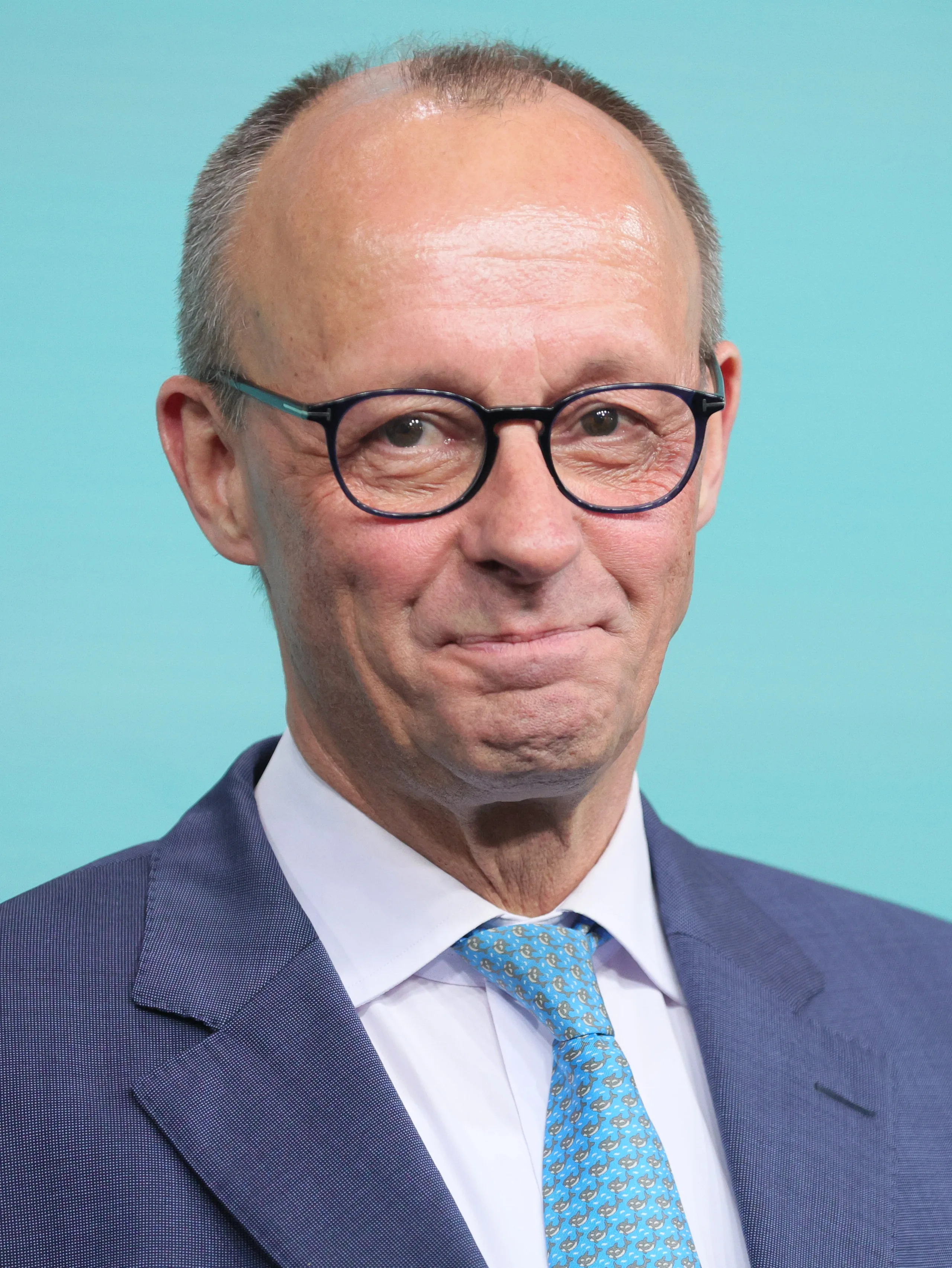 Friedrich Merz am Wahlabend der Bundestagswahl 2025