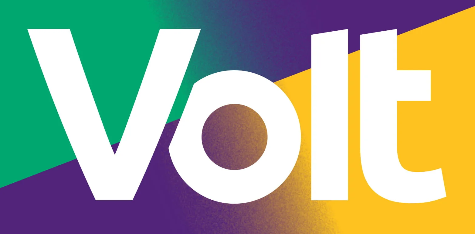 Logo von Volt Deutschland zum Wahlprogramm 2021